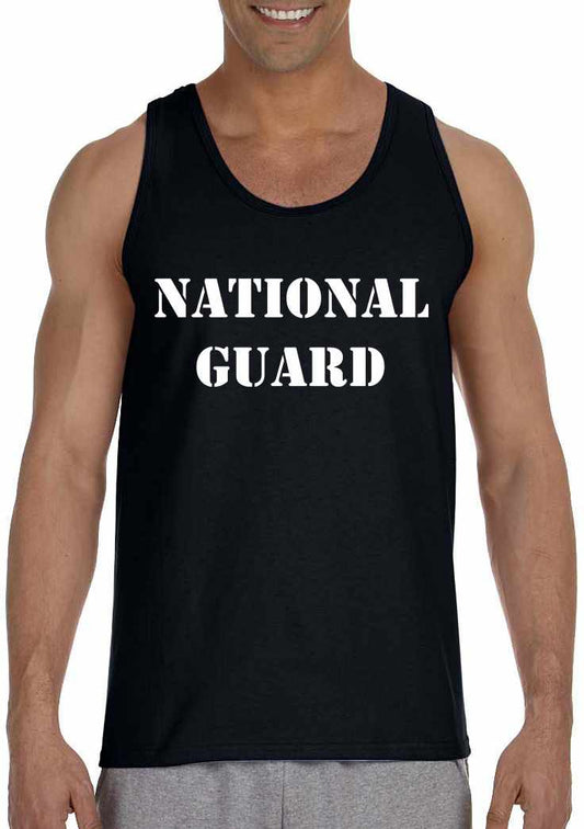 NATIONAL GUARD on Mens Tank Top