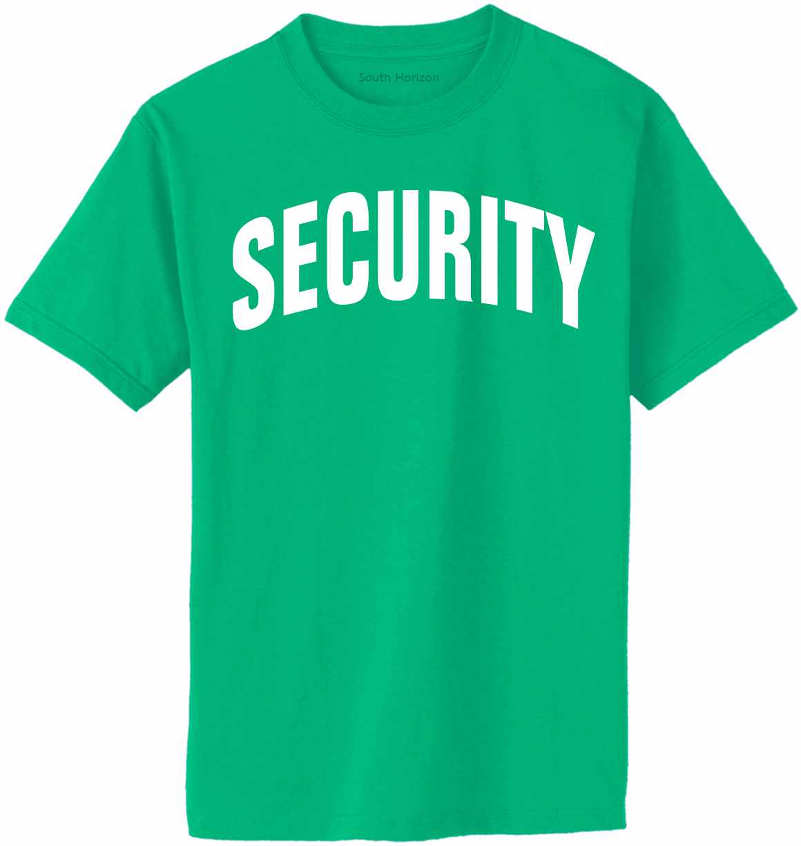SECURITY on Adult T-Shirt (#36-1)