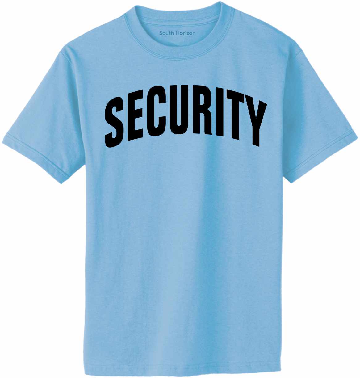 SECURITY on Adult T-Shirt (#36-1)