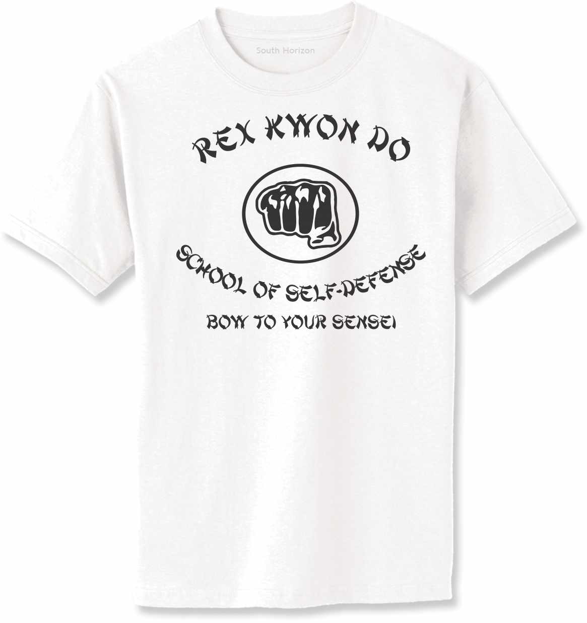 REX KWON DO SCHOOL OF SELF DEFENSE Adult T-Shirt