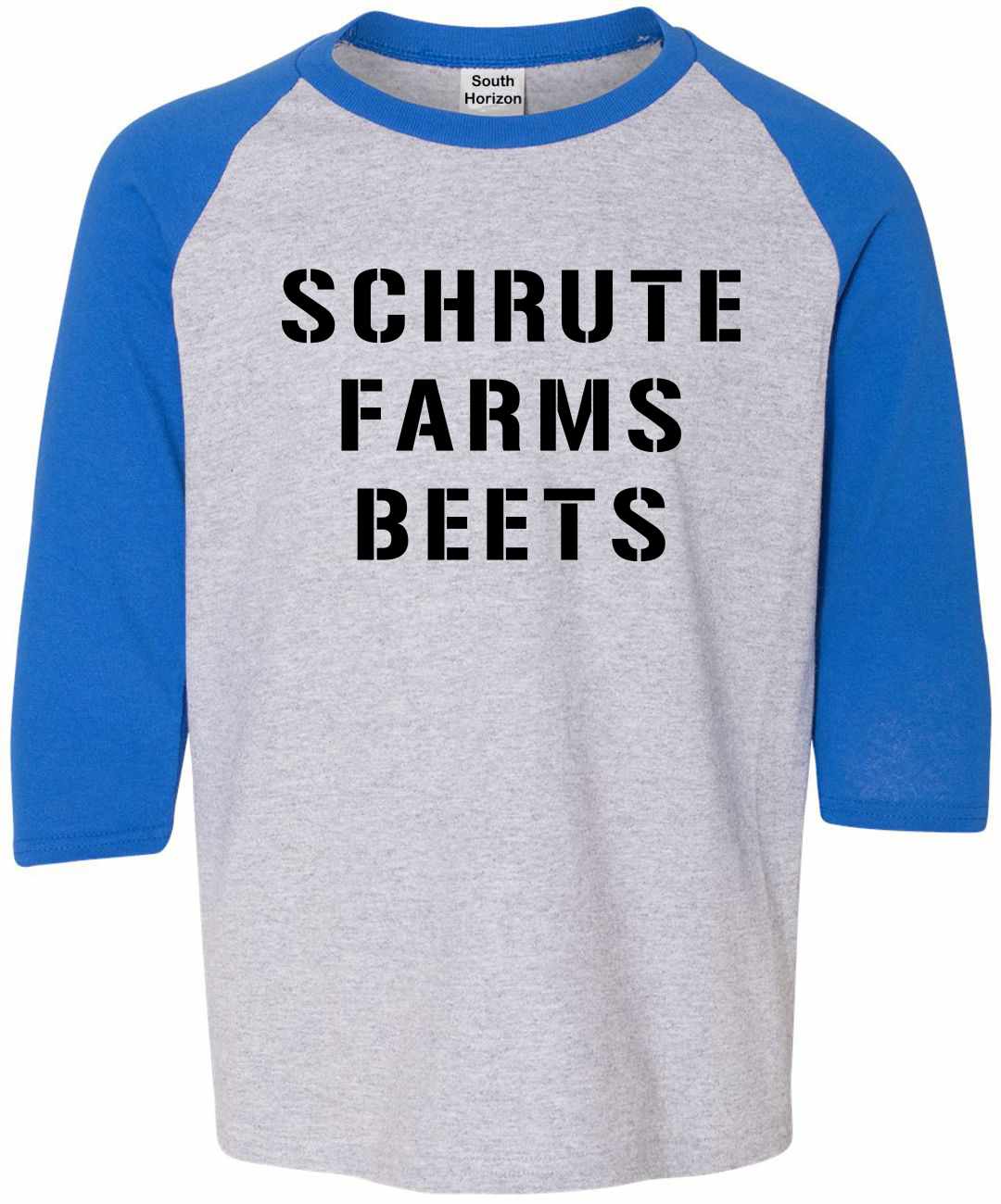 SCHRUTE FARMS BEETS on Youth Baseball Shirt (#396-212)