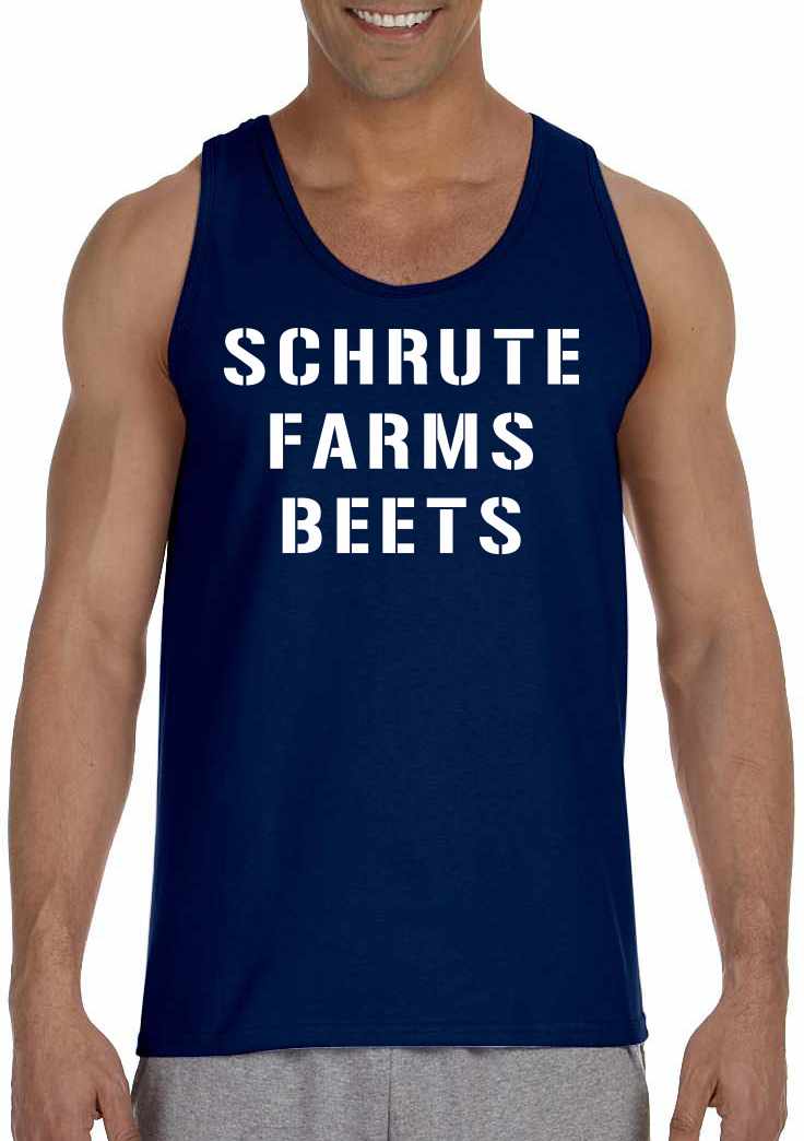SCHRUTE FARMS BEETS on Mens Tank Top