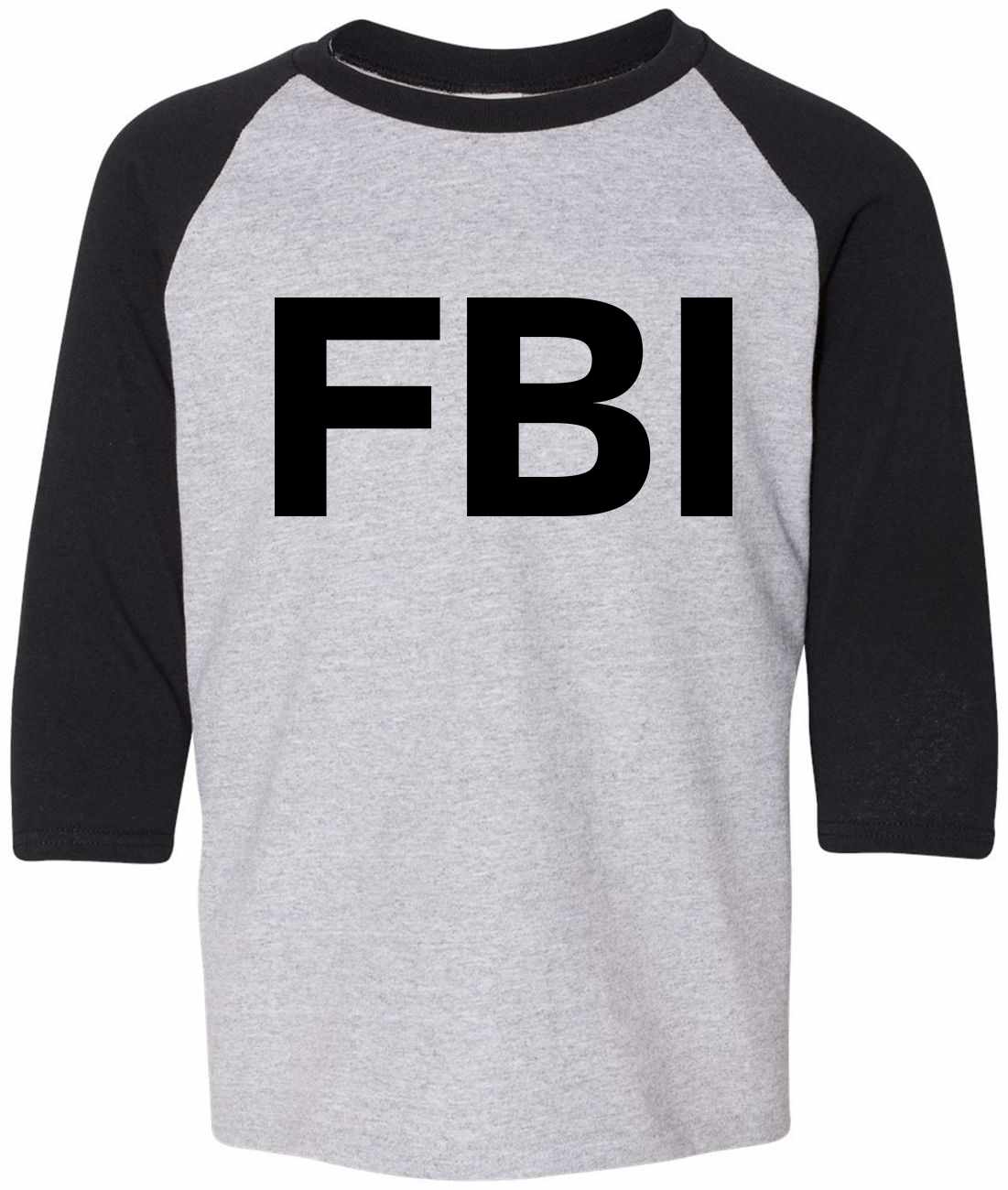 FBI on Youth Baseball Shirt