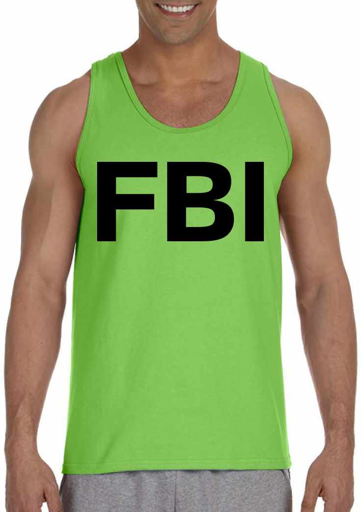 FBI Mens Tank Top (#402-5)