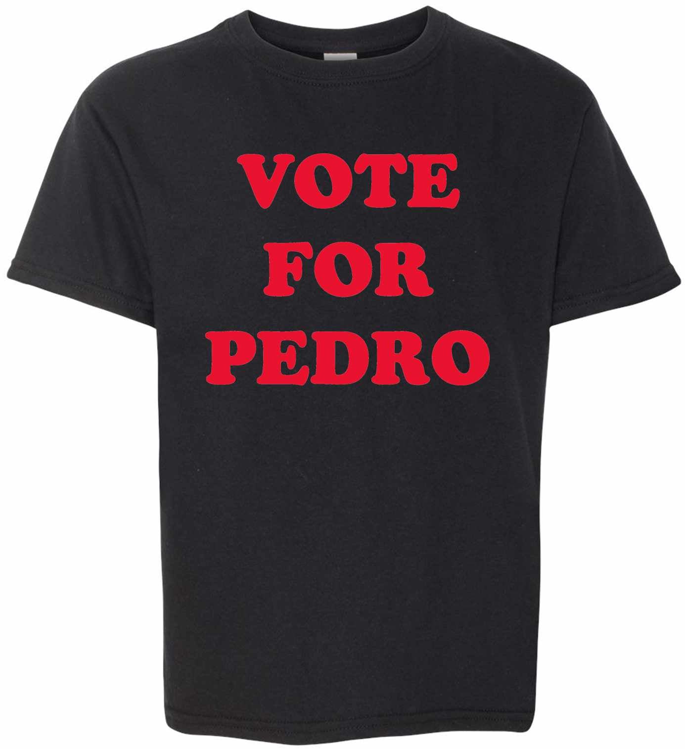 Vote for Pedro on Kids T-Shirt