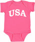 U S A Infant BodySuit (#439-10)
