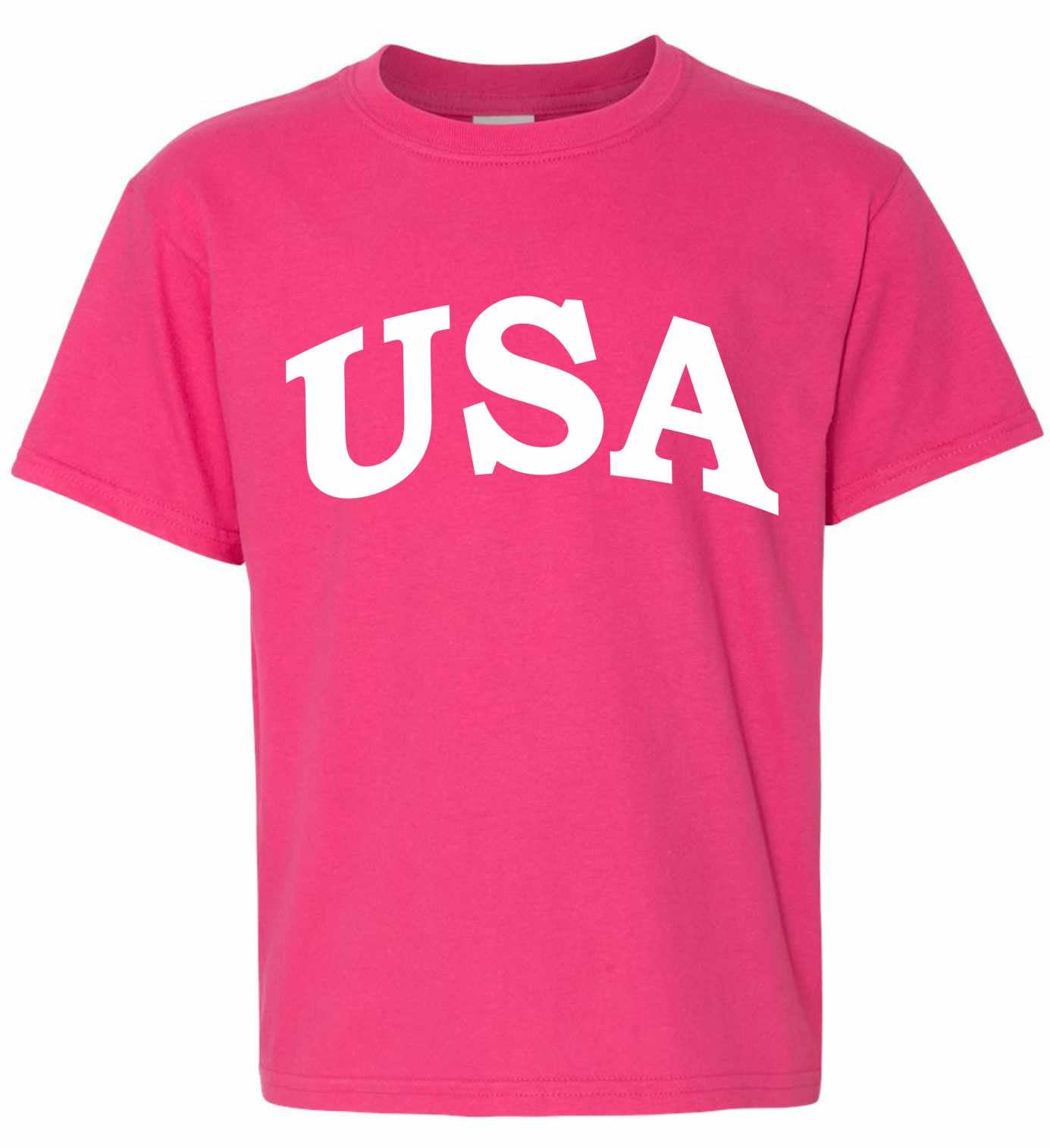 U S A on Kids T-Shirt (#439-201)