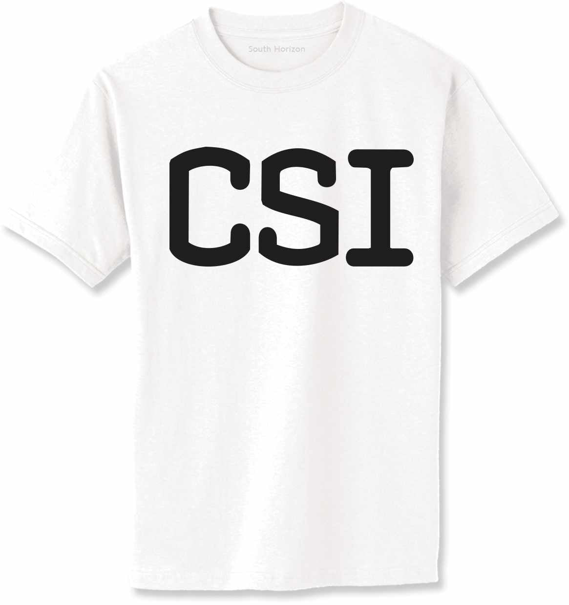 C S I Adult T-Shirt