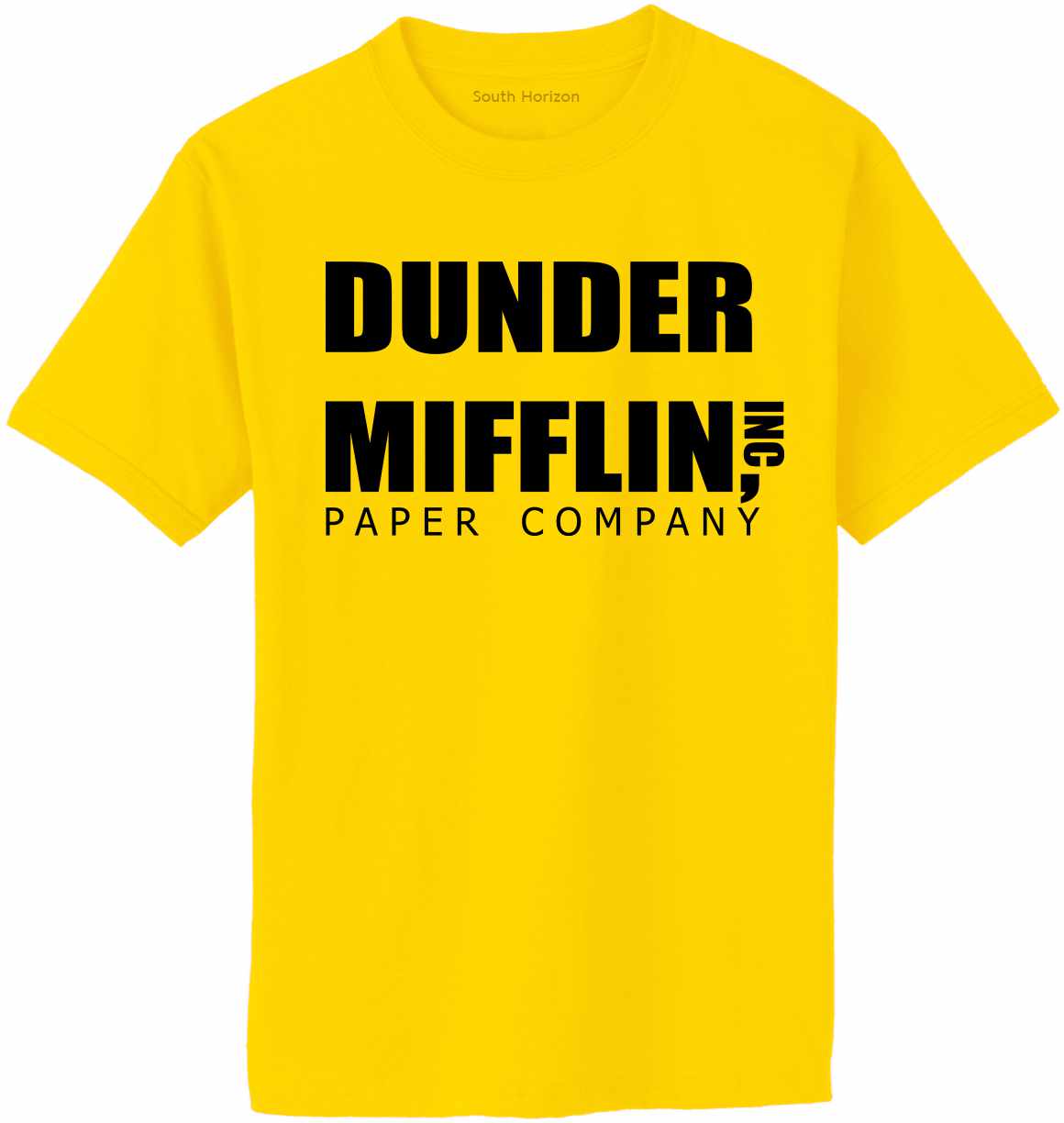 DUNDER MIFFLIN PAPER COMPANY Adult T-Shirt (#469-1)