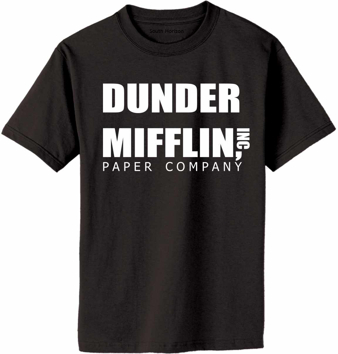 DUNDER MIFFLIN PAPER COMPANY Adult T-Shirt
