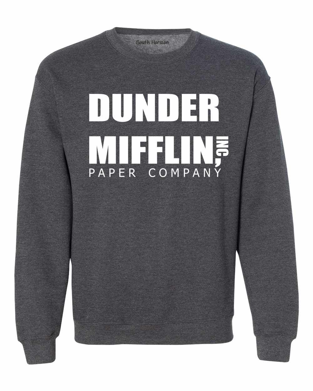DUNDER MIFFLIN PAPER COMPANY on SweatShirt (#469-11)