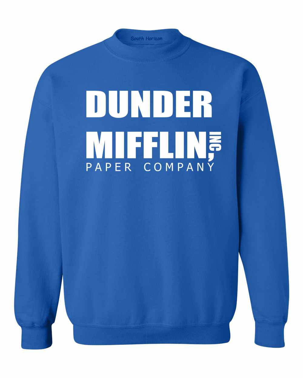 DUNDER MIFFLIN PAPER COMPANY on SweatShirt (#469-11)