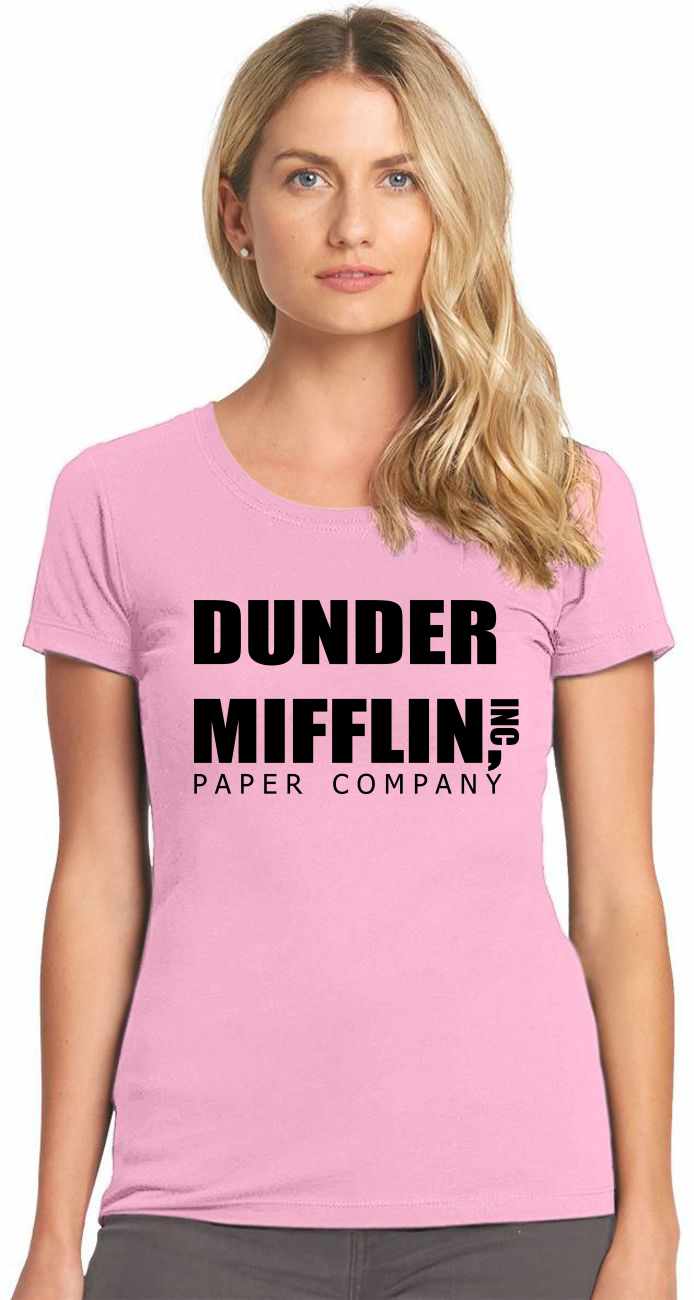 DUNDER MIFFLIN PAPER COMPANY on Womens T-Shirt