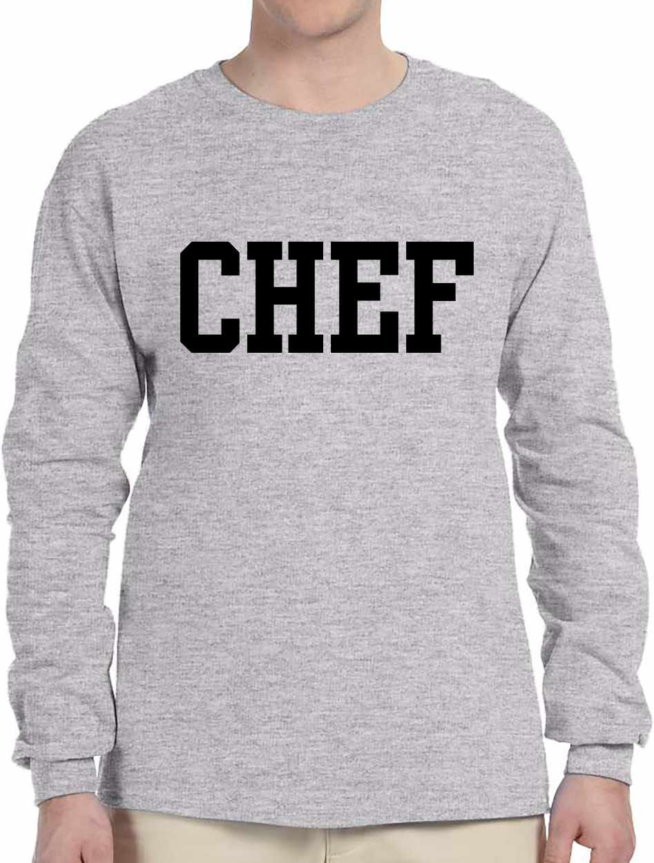 CHEF on Long Sleeve Shirt (#512-3)