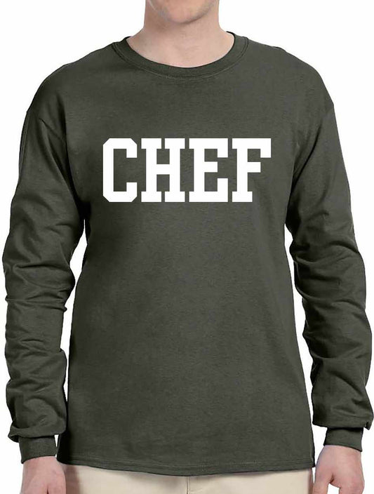CHEF on Long Sleeve Shirt