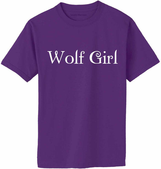 Wolf Girl Adult T-Shirt