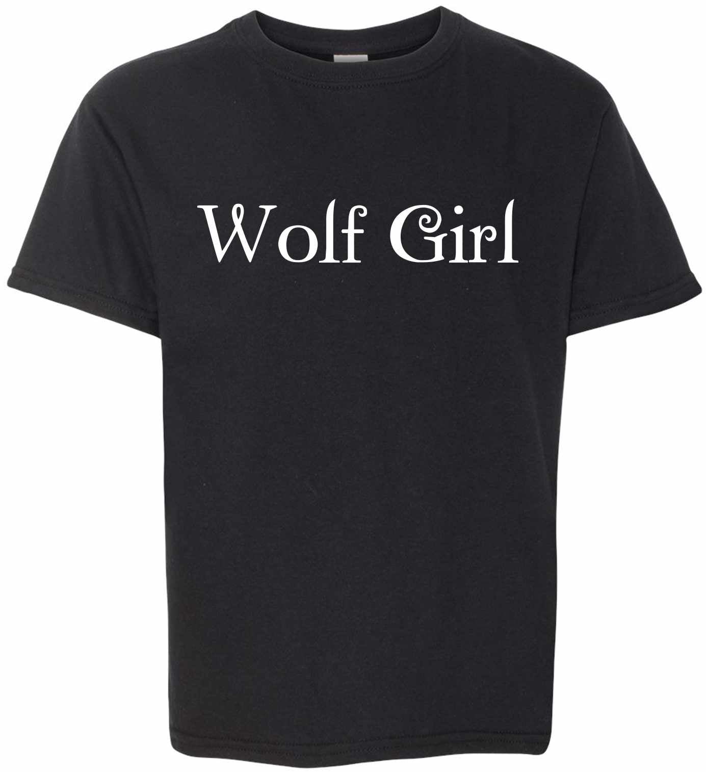 Wolf Girl on Kids T-Shirt (#526-201)