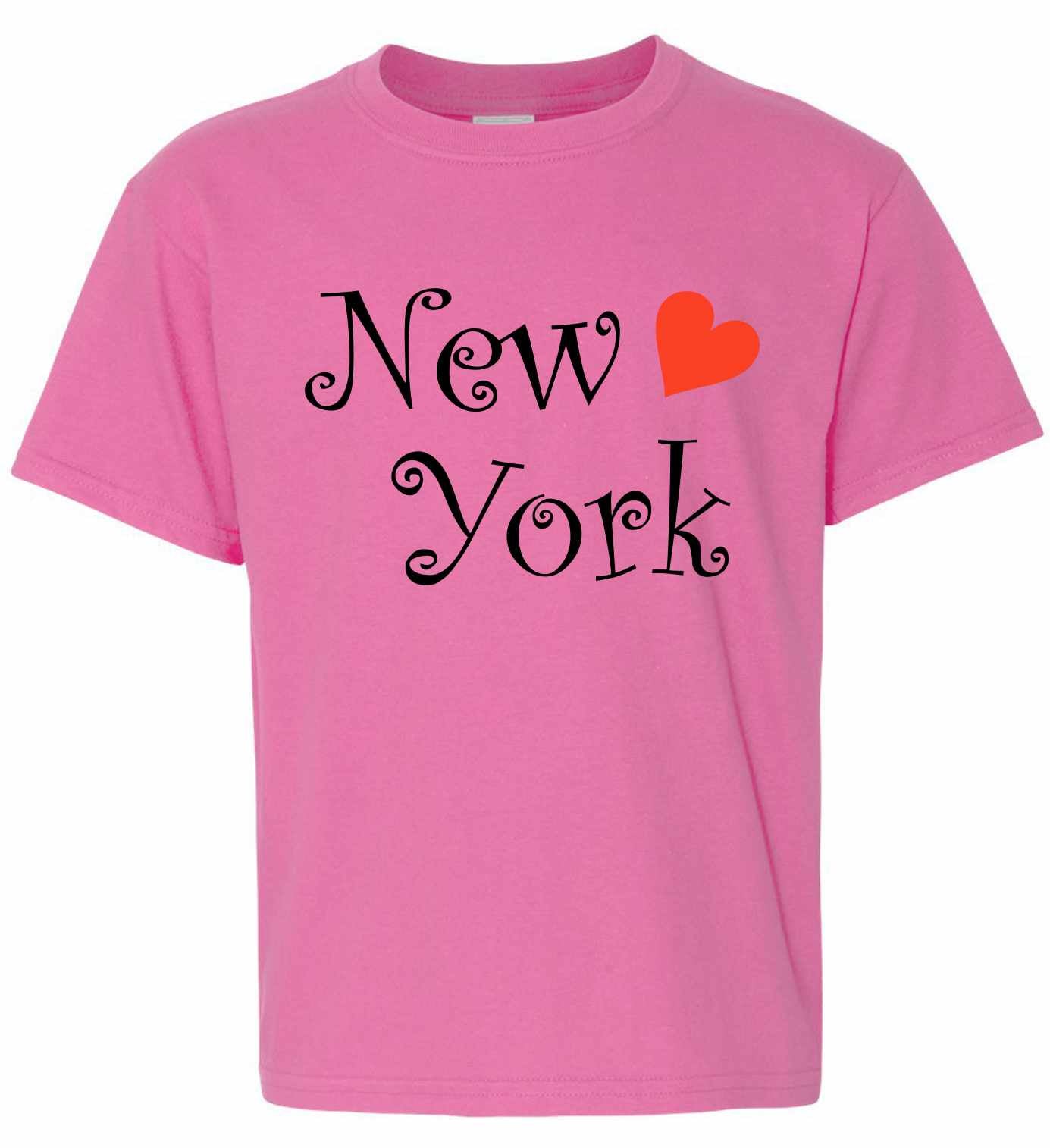 New York on Kids T-Shirt (#557-201)