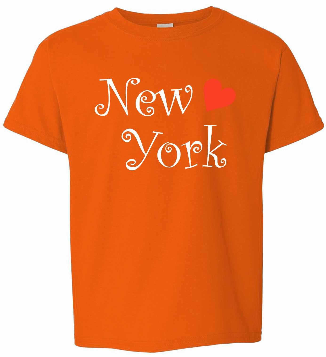 New York on Kids T-Shirt (#557-201)