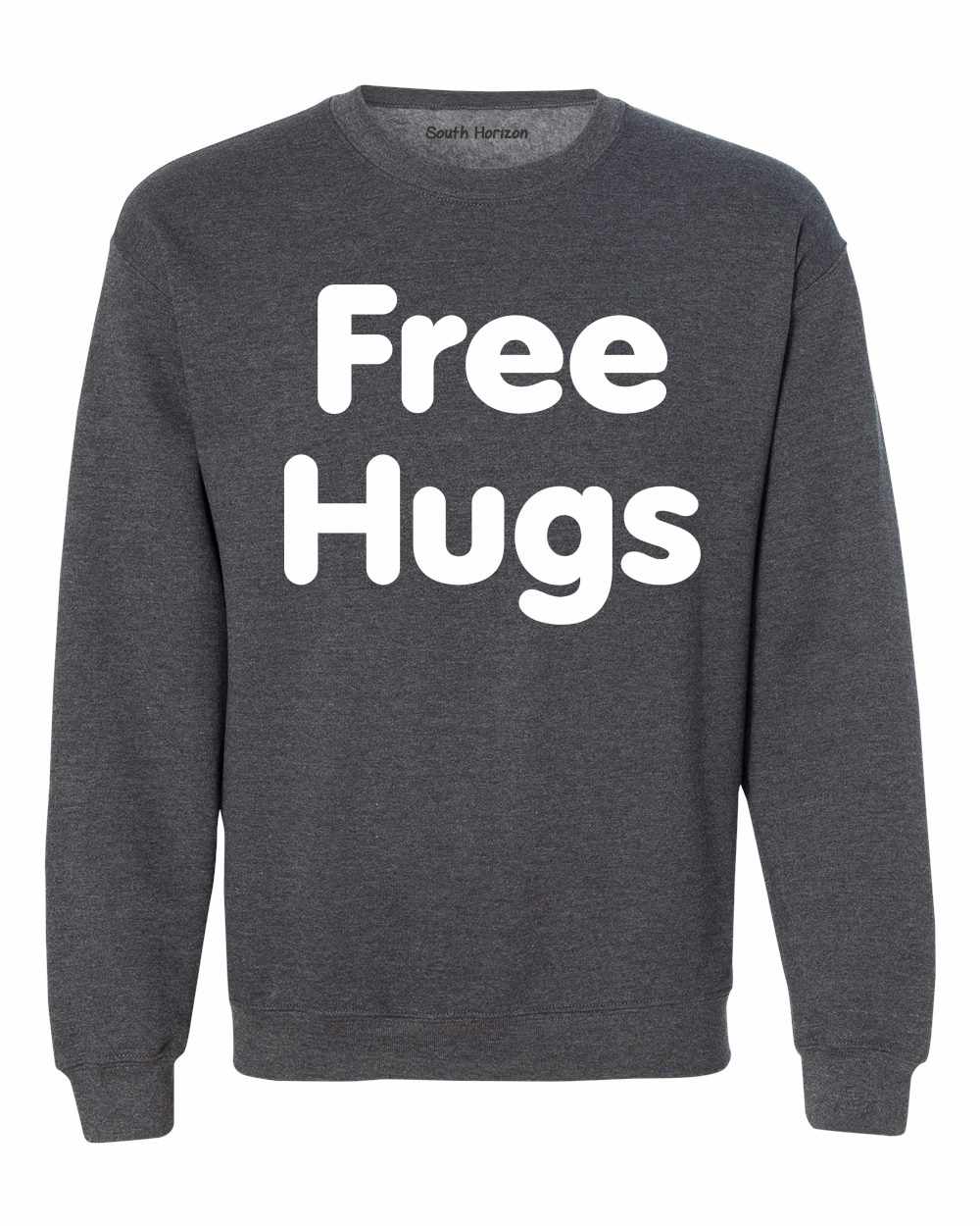 FREE HUGS on SweatShirt (#572-11)
