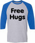 FREE HUGS Adult Baseball  (#572-12)