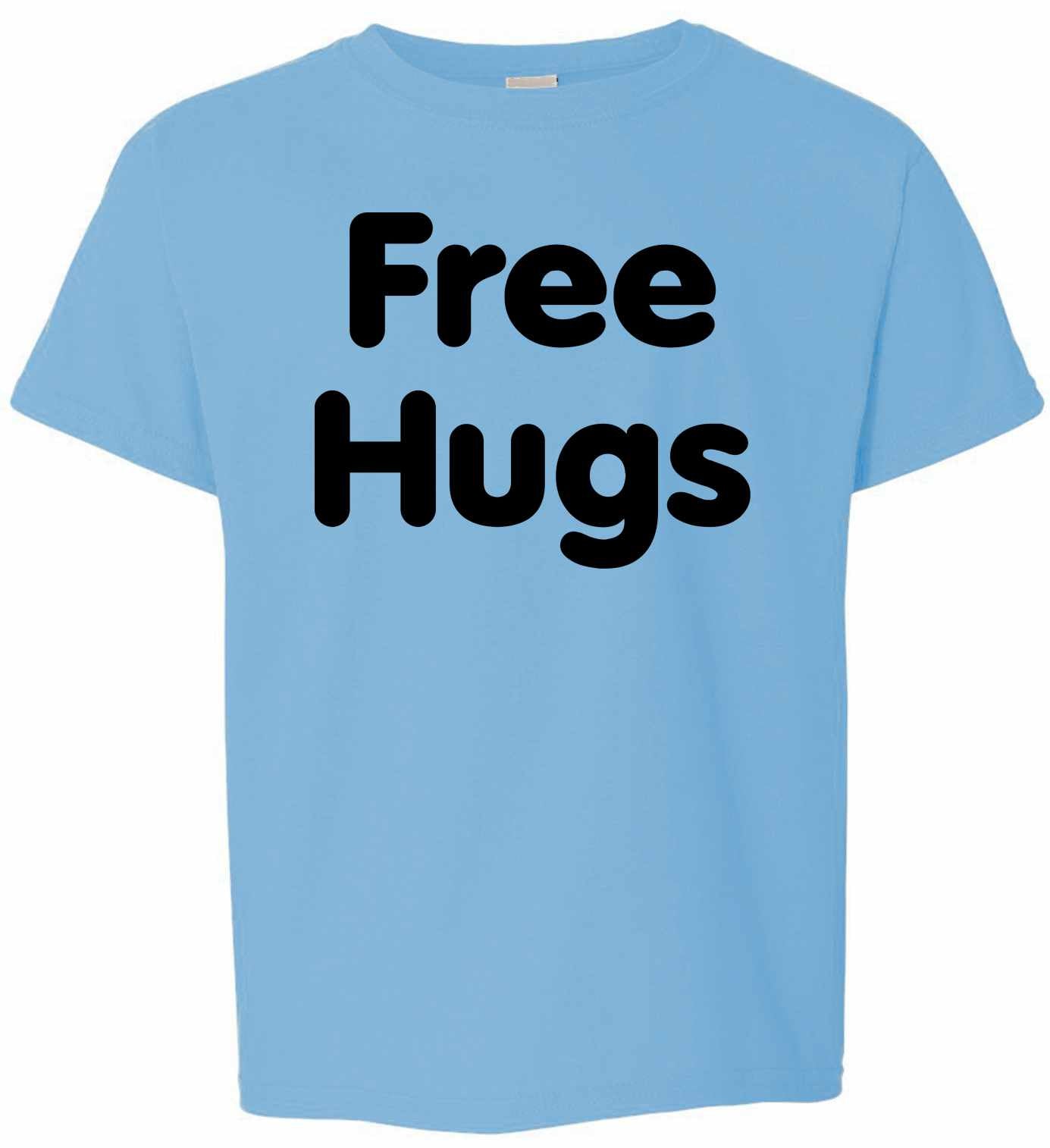 FREE HUGS on Kids T-Shirt (#572-201)