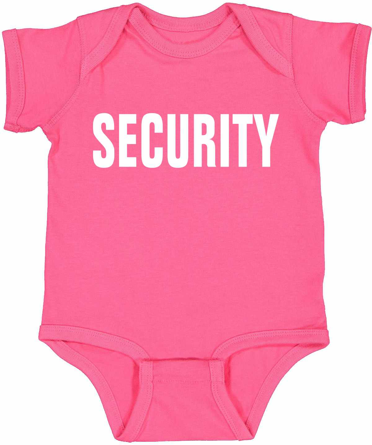 SECURITY on Infant BodySuit (#58-10)