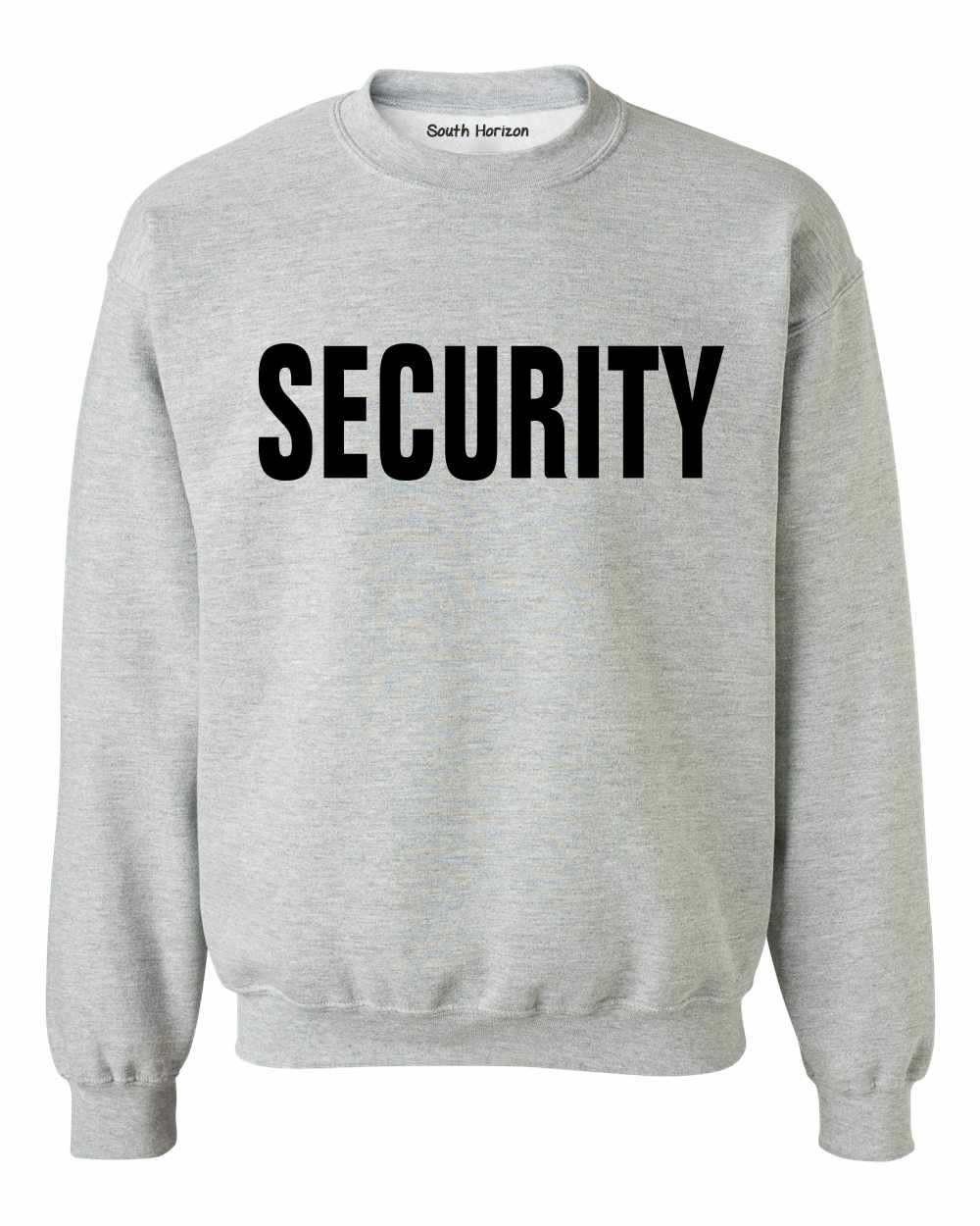 SECURITY on SweatShirt (#58-11)