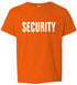 SECURITY on Kids T-Shirt (#58-201)