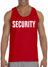 SECURITY on Mens Tank Top (#58-5)