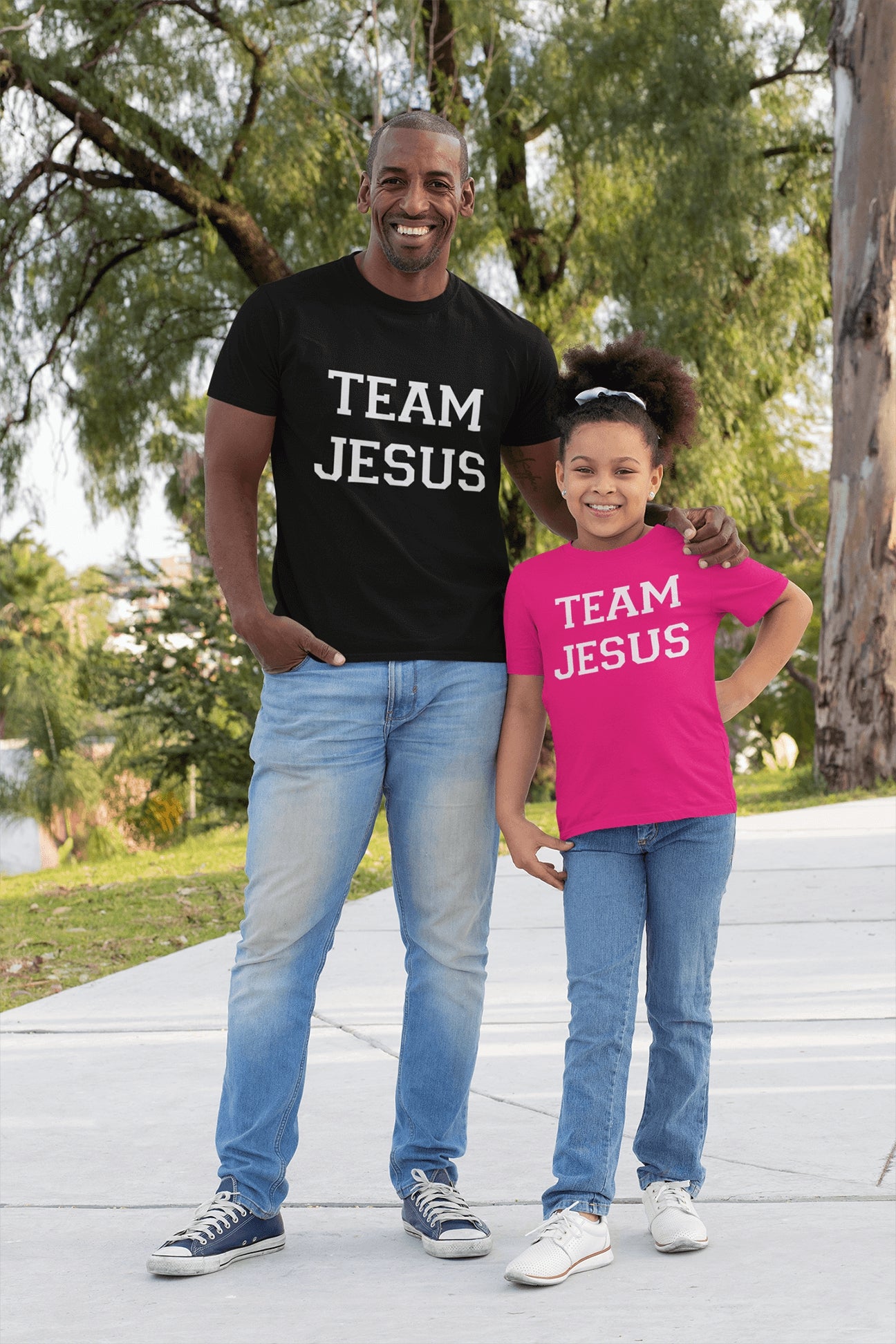 TEAM JESUS on Kids T-Shirt (#589-201)