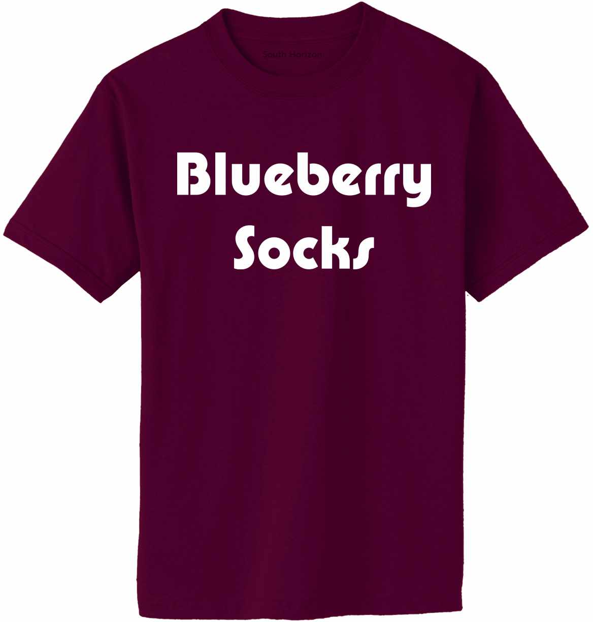 Blueberry Socks Adult T-Shirt