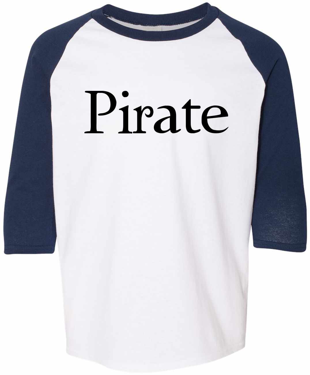 Pirate on Youth Baseball Shirt (#620-212)