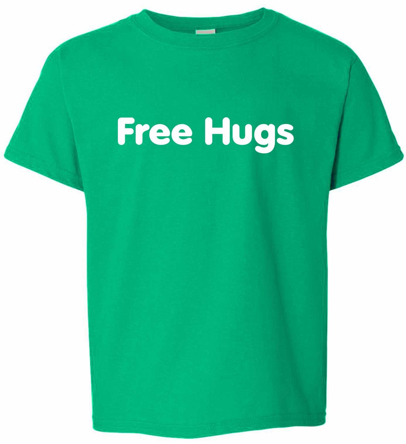 Free Hugs on Kids T-Shirt (#626-201)