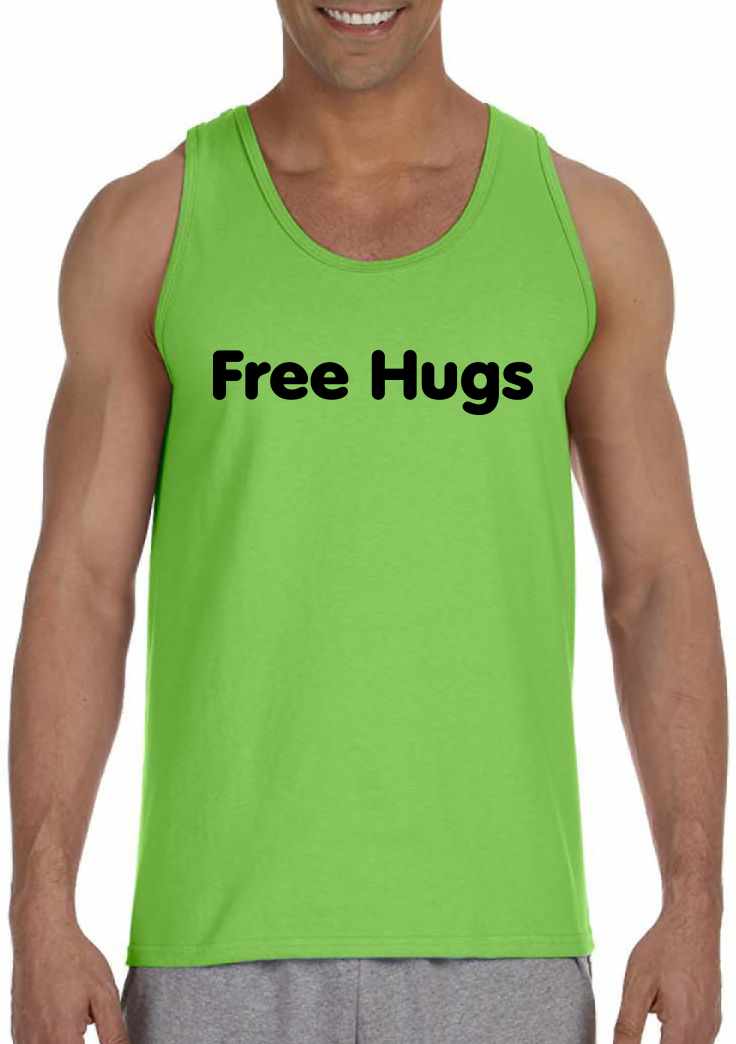 Free Hugs Mens Tank Top