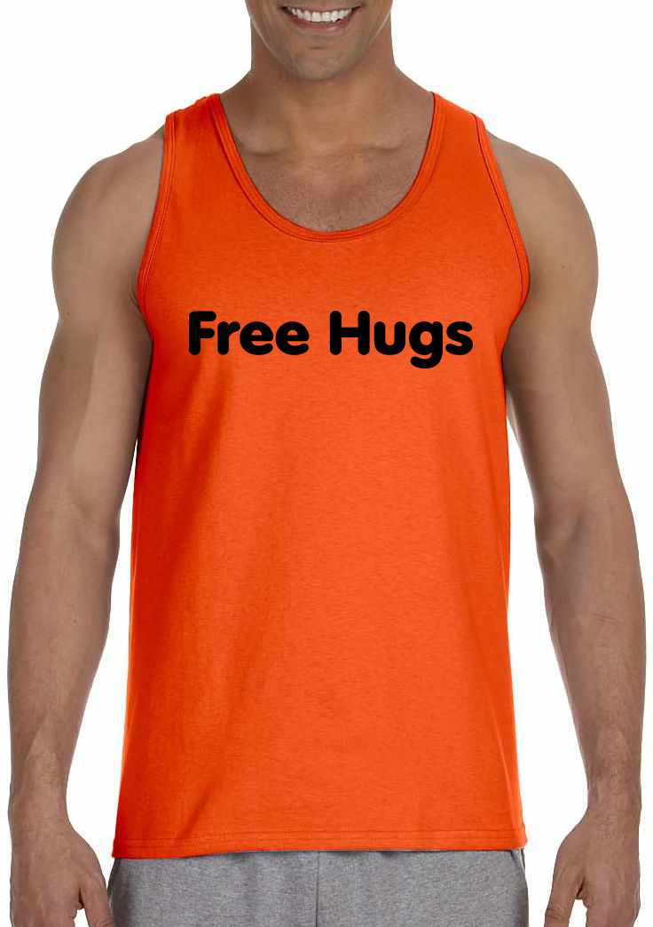 Free Hugs Mens Tank Top (#626-5)