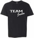 Team Justin on Kids T-Shirt