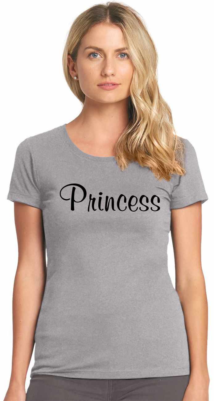 Princess on Womens T-Shirt (#647-2)