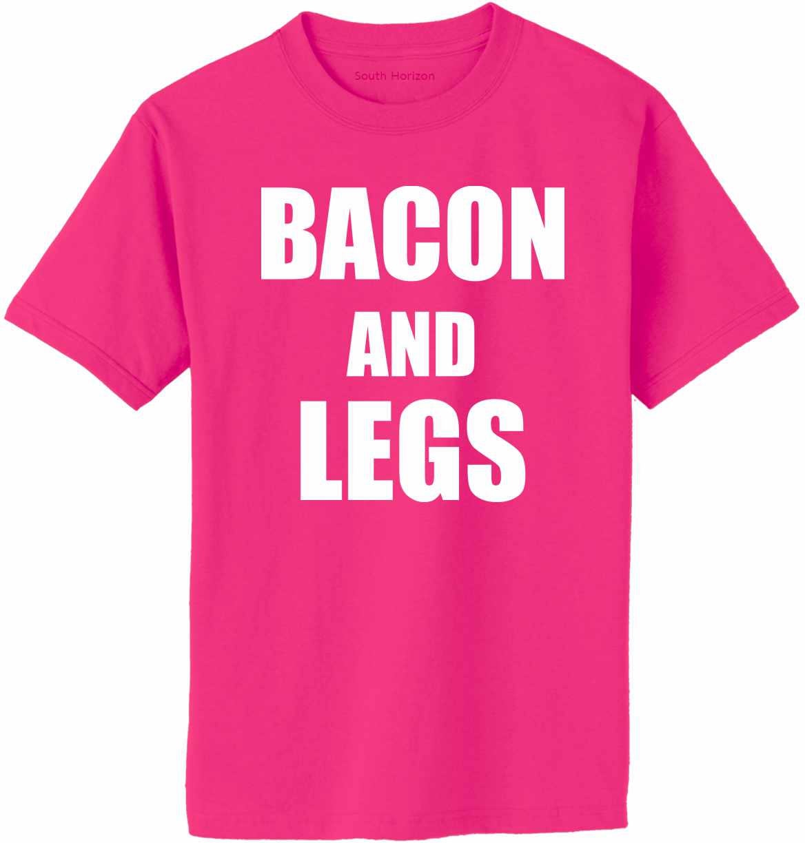 Bacon And Legs Adult T-Shirt