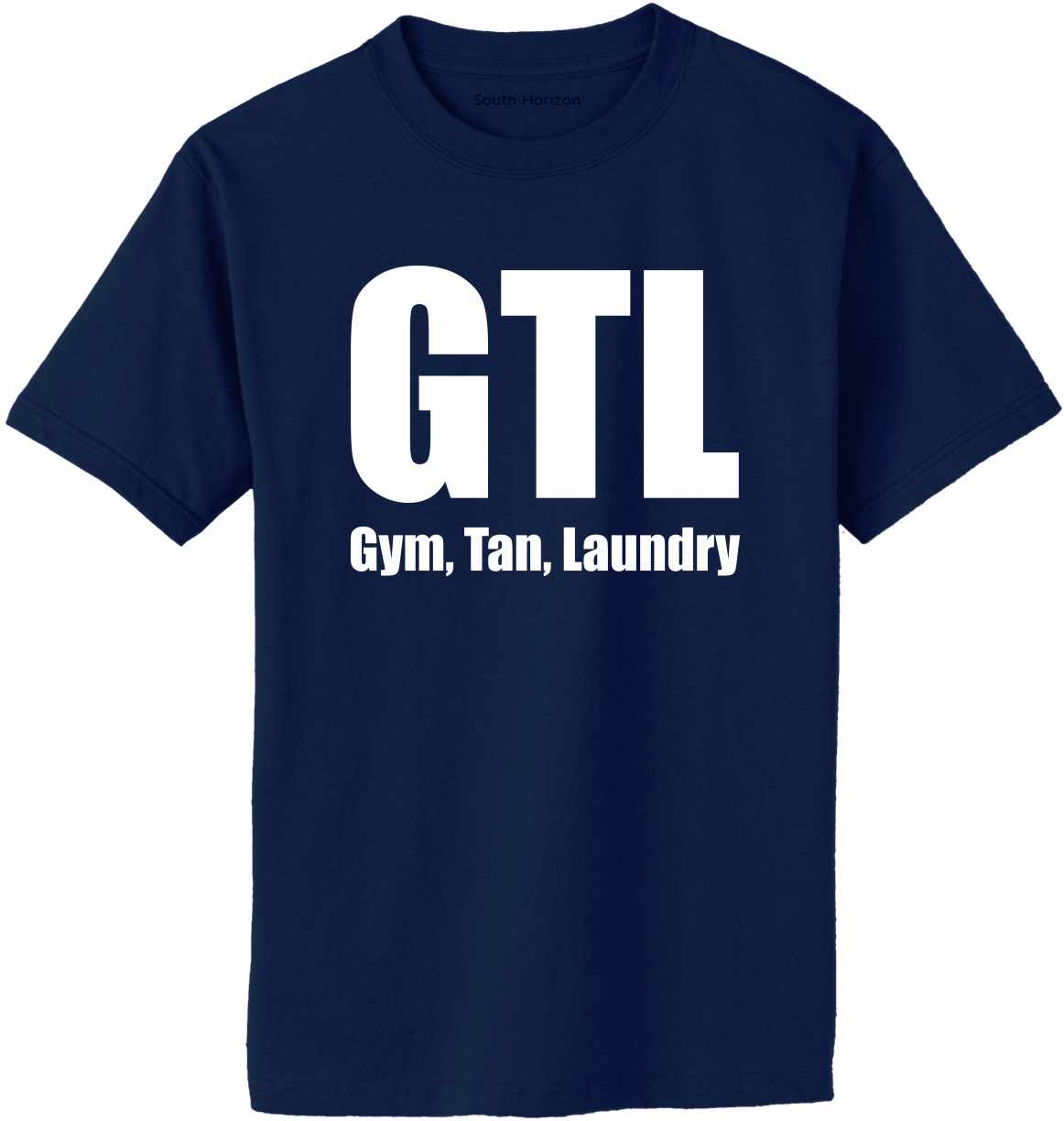 GTL Gym, Tan, Laundry Adult T-Shirt