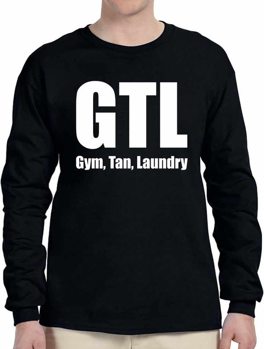 GTL Gym, Tan, Laundry Long Sleeve