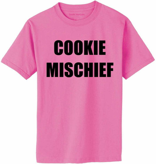 COOKIE MISCHIEF on Adult T-Shirt