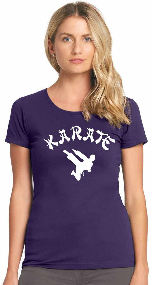 KARATE on Womens T-Shirt