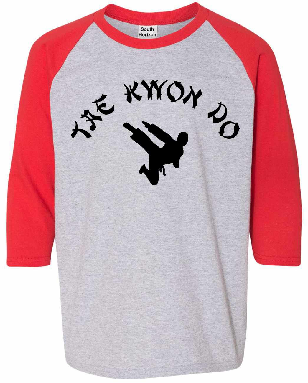 TAE KWON DO on Youth Baseball Shirt (#748-212)