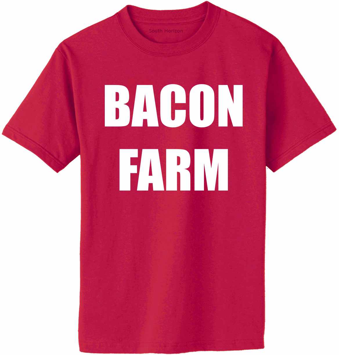 BACON FARM Adult T-Shirt