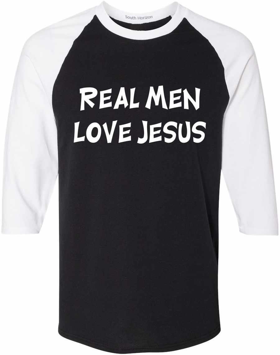 Real Men Love Jesus Adult Baseball 