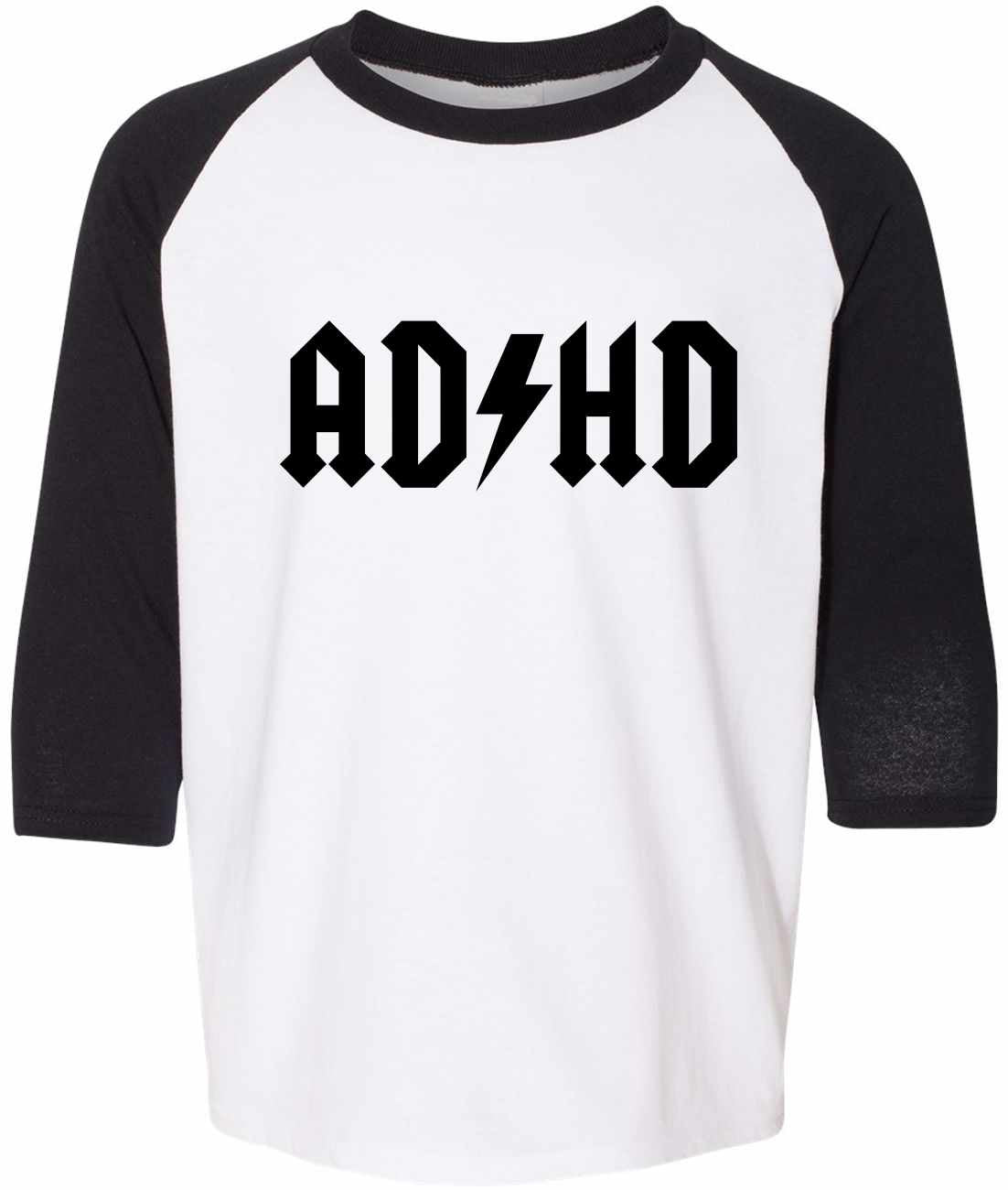 ADHD on Youth Baseball Shirt (#828-212)