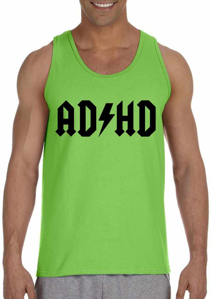 ADHD on Mens Tank Top (#828-5)
