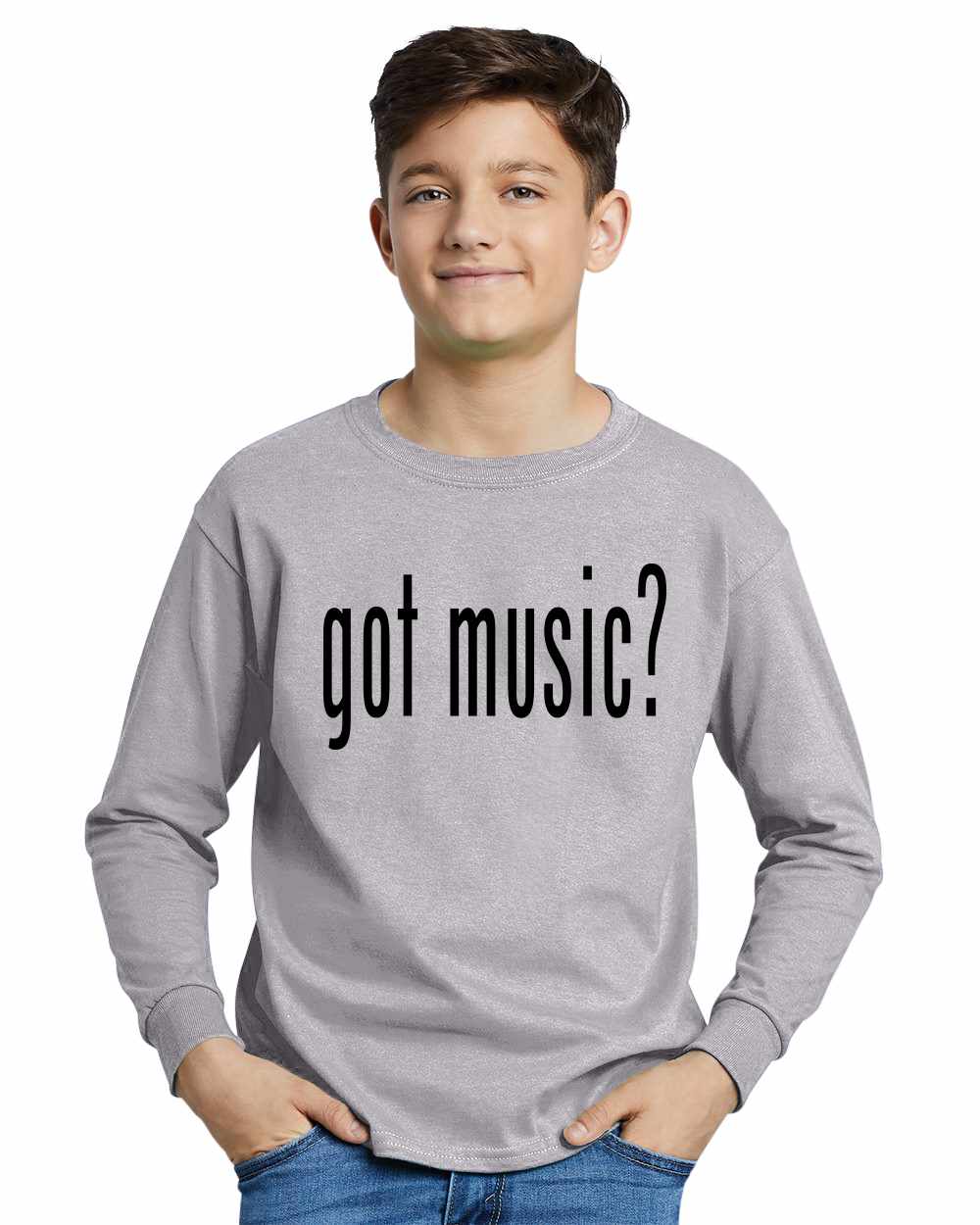 Got Music? on Youth Long Sleeve Shirt