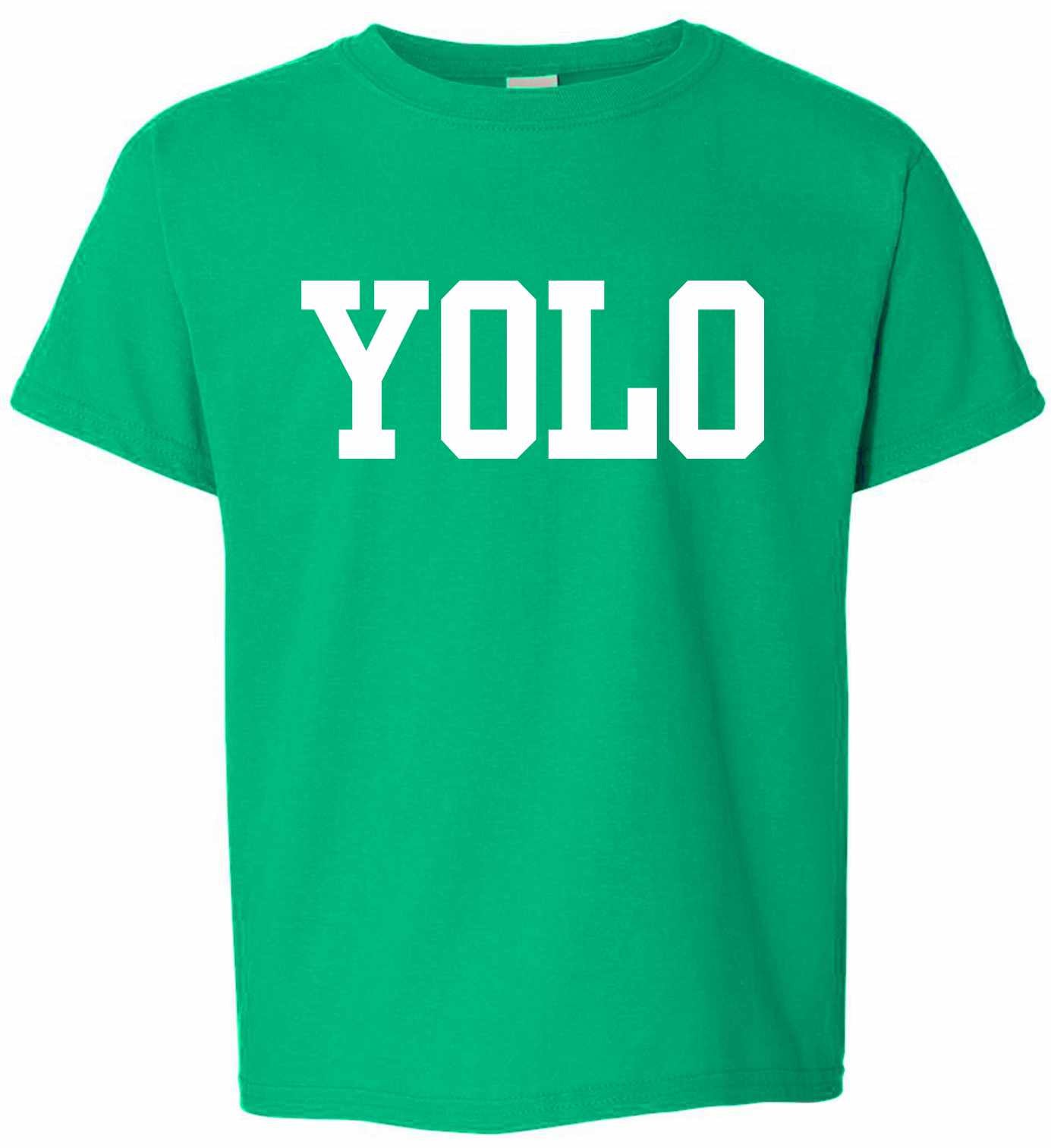 YOLO on Kids T-Shirt